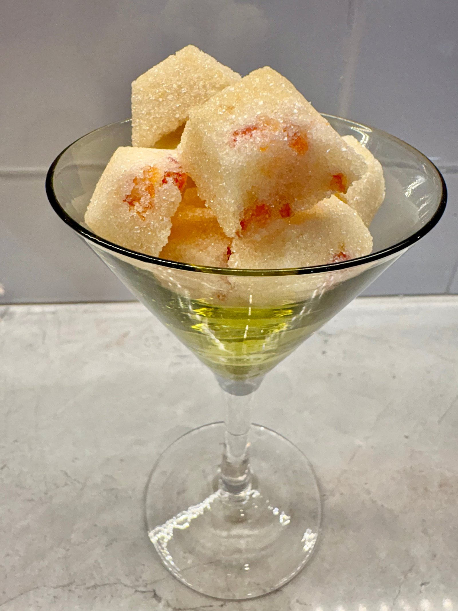 Gilded Citrus Beverage Gems